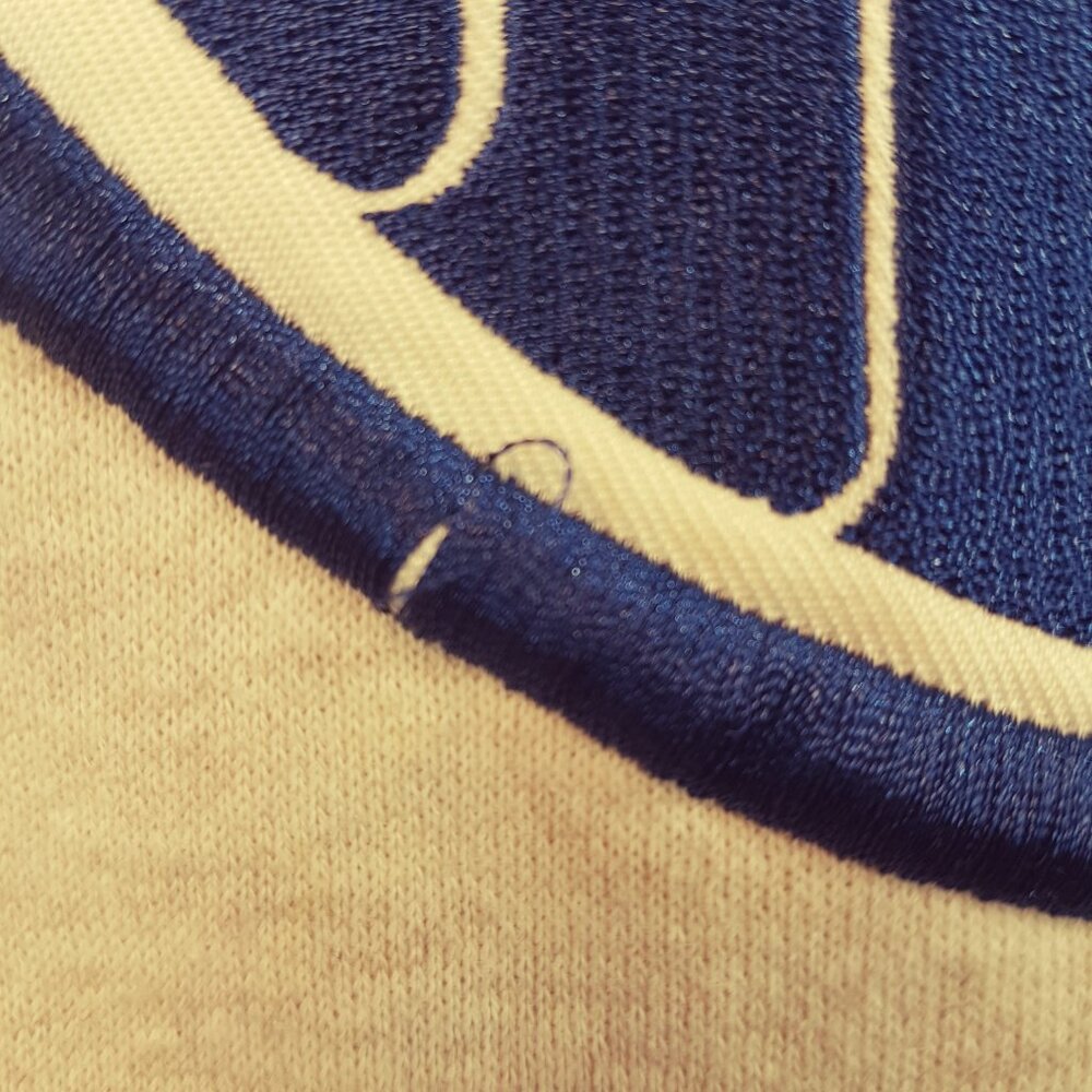 NHL 47 Edmonton Oilers Vintage Lacer Hoodie Pullover Large US L Oatmeal Hockey - Picture 7 of 16